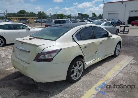 2012 Nissan Maxima 3.5 Sv W/Premium Pkg из США, поврежденный, VIN 1N4AA5AP1CC834491